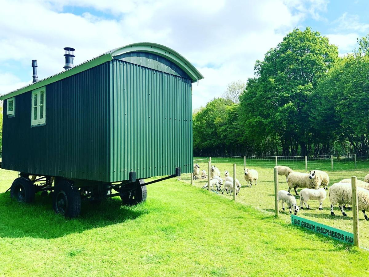 The Big Green Shepherds Hut Charlwood Eksteriør billede