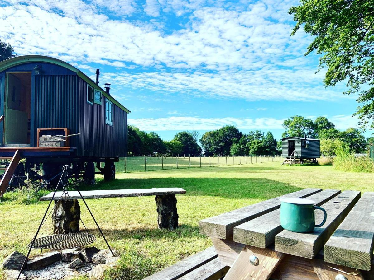 The Big Green Shepherds Hut Charlwood Eksteriør billede